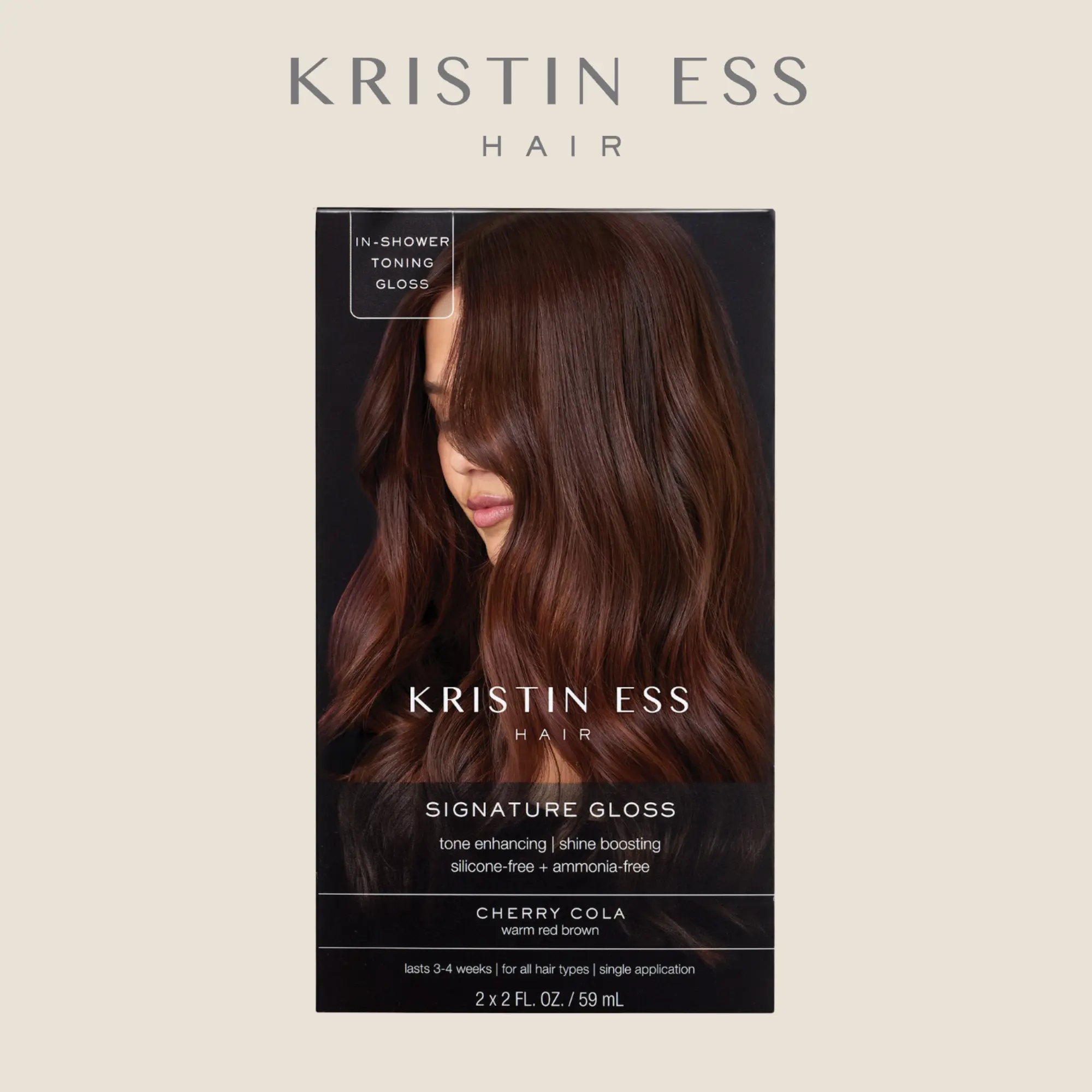 KRISTIN ESS HAIRCARE SIGNATURE HAIR GLOSS CHERRY COLA