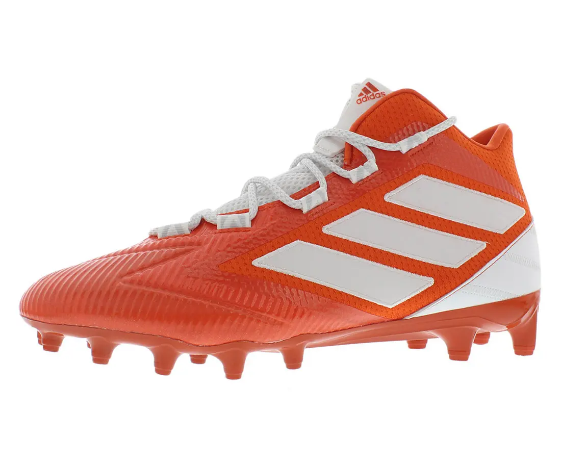 Adidas Freak Mid Men's Football Cleats, Sporty Lace-up Mid-Top Athletic Shoes for Enhanced Field Performance