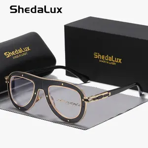 ShedaLux Unisex Anti-Blue Light Glasses Exquisite Fashionable Glasses, Perfect For Daily Life and Travel