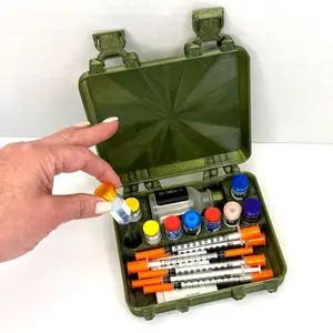 The Niner Pepper, Insulin Storage Case with Vial Caps!