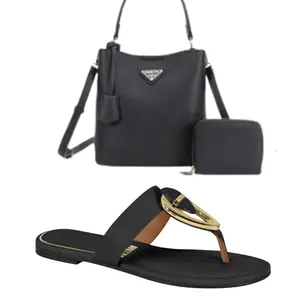 3PC Vizzano Gold-Accent Thong Sandals Women's Slip-On Flats Dressy Toe-Post Slides with Statement Hardware Cushioned Gold Detail V-Strap Sandals All Seasons