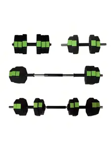 Dumbbell Weights Set Adjustable, 30 Lbs Adjustable Weight Set With Iron Handle And Non-Slip Handle Grip For Home Gym