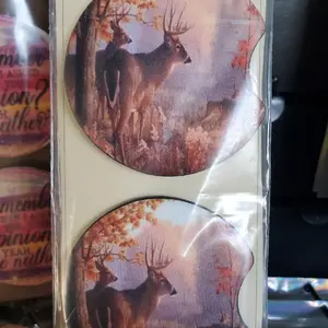 sublimated car coaster