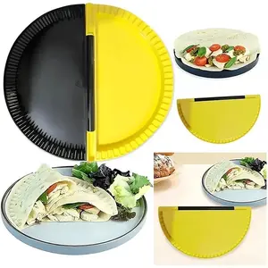 Manual Labor-Saving Toasted Sandwich Maker, Dumpling & Empanada Press, DIY Apple Pie Baking Tool, Dough Mold for Homemade Snacks, Kitchen Gadget