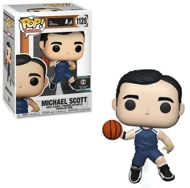 Funko The Office Michael Scott Basketball Vinyl Figure #1120 - Chalice Exclusive Collectible with Unique Numbering, New