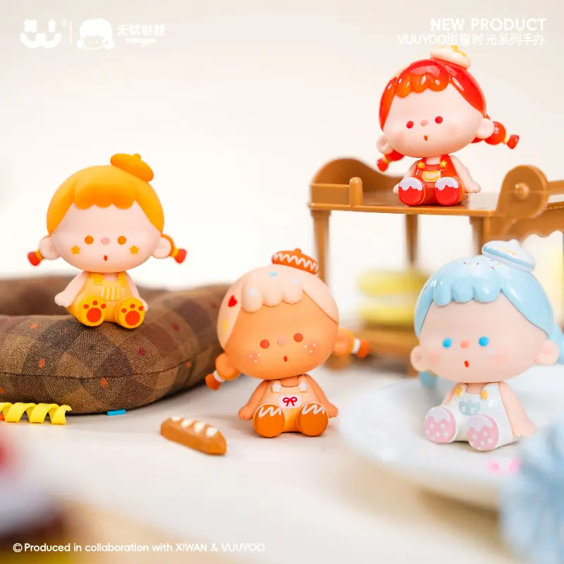 Amlls & Vuuyoo mini figure Sweet Times series cute toy pvc