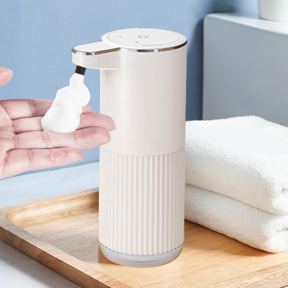 Shunmaii Automatic Soap Dispenser – 400ml Touchless Foaming Dispenser with USB Rechargeable Battery