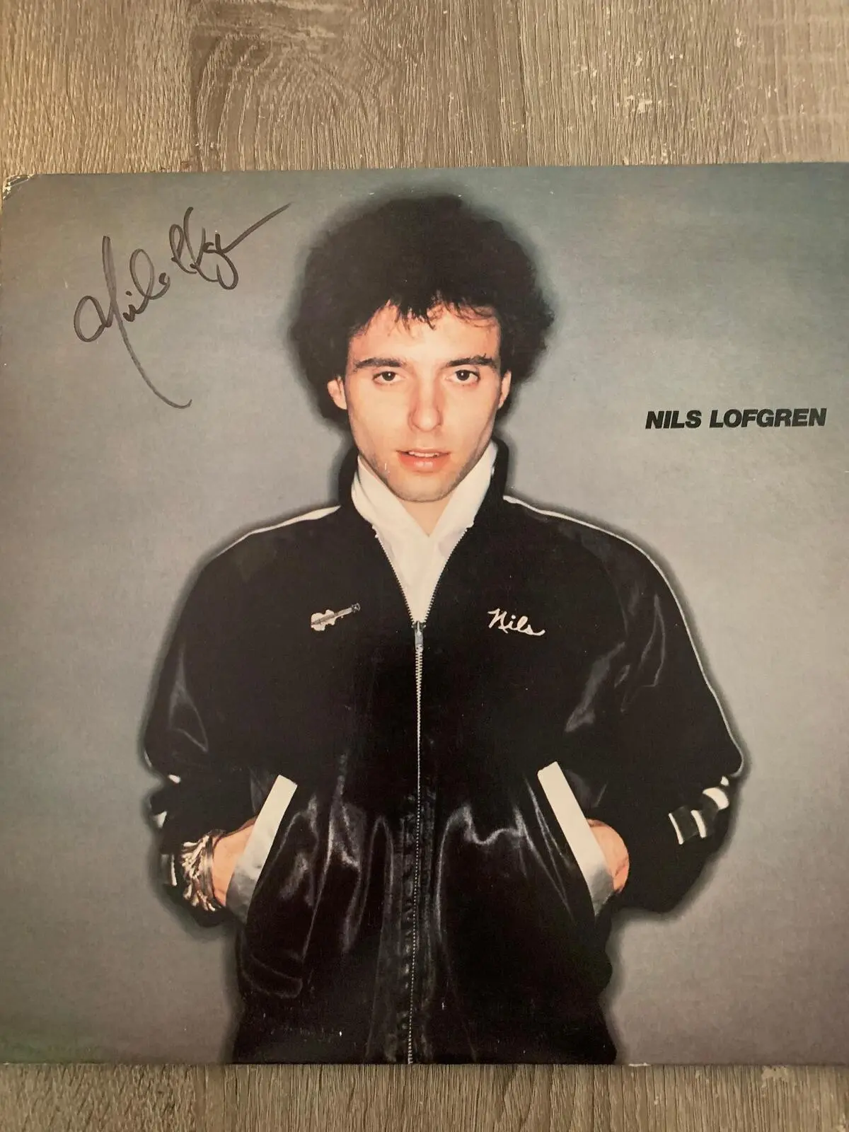 Autographed 1979 Nils Lofgren NILS Vinyl Record Album with COA - Bruce Springsteen-Connected Signed Item, Music History Collectible for Display/Collection, Vinyl Records