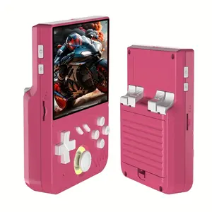 My Mini Handheld Game Console 3.5-in 640*480 IPS OCA Screen RK3326 4000mAh with Portable Case Turquoise Green-64GB