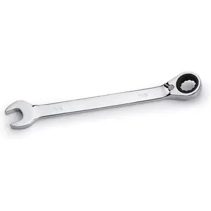 11/16-Inch SAE Reversible Geared Wrench,Box End  72- Reversible Ratcheting Combination Wrench Spanner
