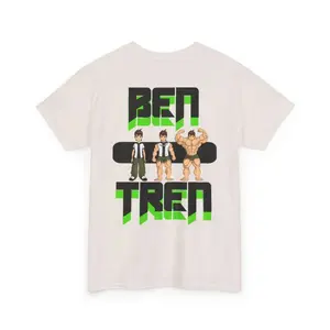 Ben 10 "Ben Tren" Heavy Cotton Tee Top Womenswear Breathable Clear