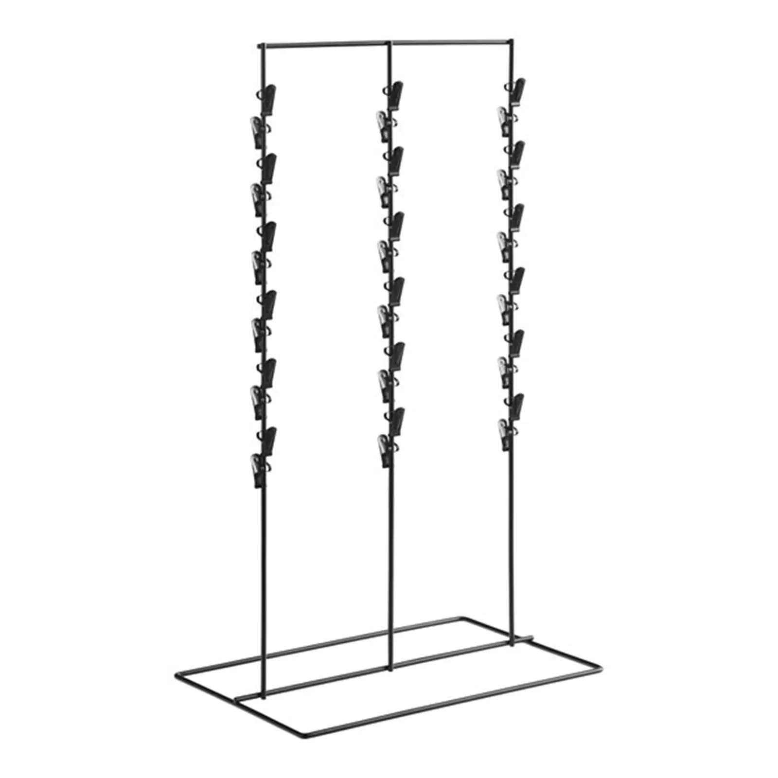Choice 14" x 9" x 24" Freestanding Chip Rack with 36 Clips WS-176CST36
