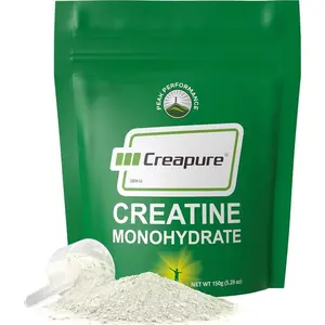Creapure Creatine Monohydrate Powder Ultra High Purity German Made Pure Unflavored Creatine for Men Women Zero Bloating No Sugar Vegan Friendly