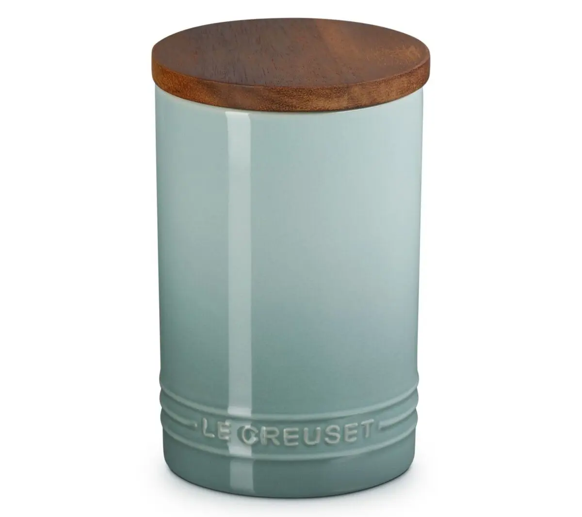 Le Creuset 26 oz. Signature Canister with Wood Lid Le Creuset 26 oz. Signature Canister with Wood Lid