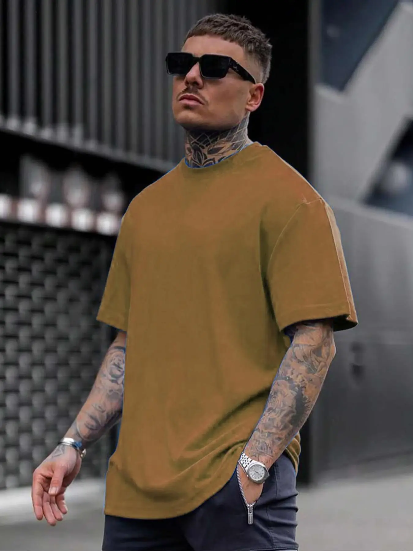 Brown
