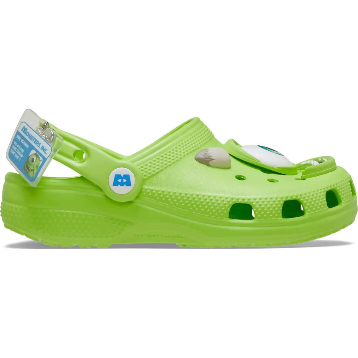 Crocs Kids' Classic Monsters Inc. Mike Wazowski Clogs