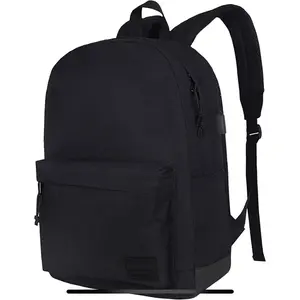 Lightweight Casual Laptop Backpack with USB Charging Port For for Men and Women