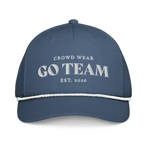 'Go team' classic rope cap