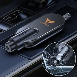 Car Safety Hammer Window Glass Breaker, Emergency Escape Tool for Cupra Seat Leon Mk4 2020-2021, Formentor Tarraco Auto Accessories