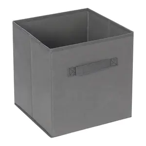 REGALWOVEN Fabric Storage Cube with Handle, Storage Bin for Shelves Closet, Collapsible Storage Basket for Organizing Clothes Books