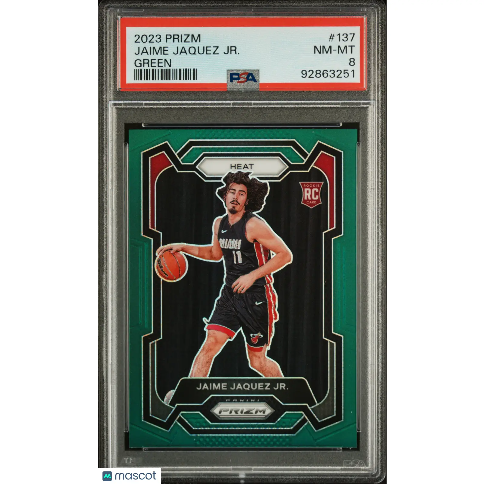 Jaime Jaquez JR. PSA 2023 Panini Prizm #137 8