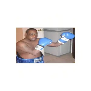 1 piece, Beetlejuices Lester Green Boxing Gloves Meme Boxer Howard Stern Show Funny Wall Flag Funny Decorative Backdrop Cloth For Dorm And Home Perfect Wall Art For Living Room, Bedroom Hen Wedding