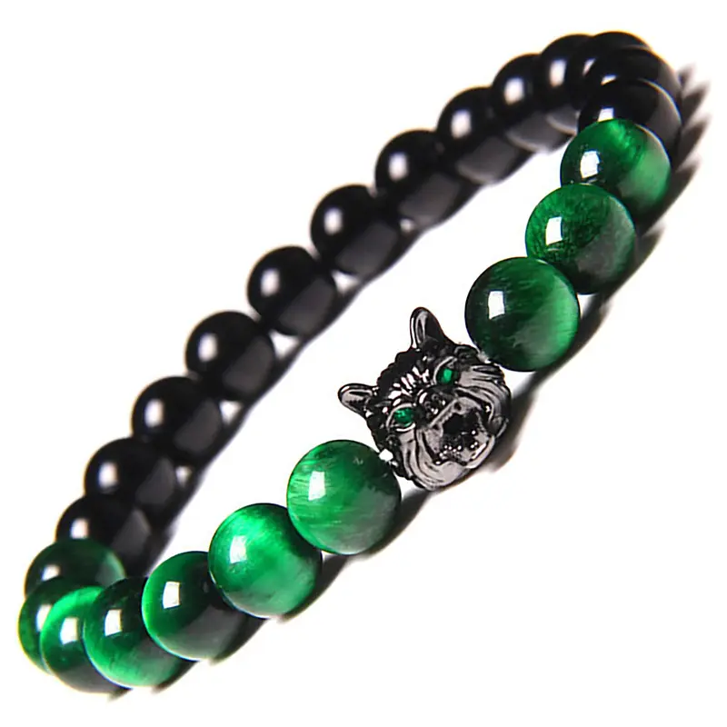 Green Tiger Eyed Shine bracelet