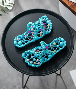 Women Summer Shower Slippers| Non-Slip Quick Dry Sandals for Bathroom, Beach & Home Use with Foot Massage Sole