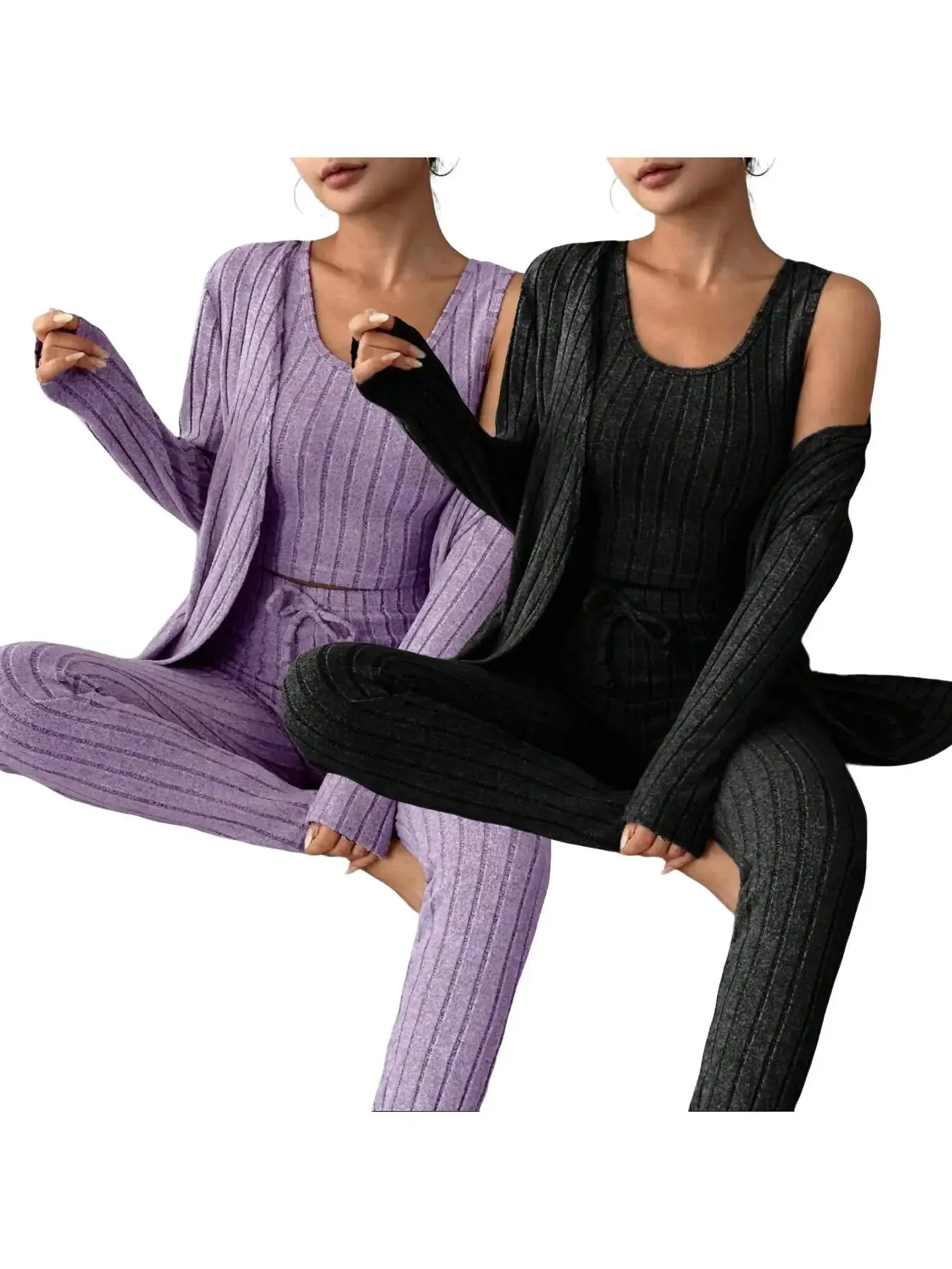 Purple*1 pc+Black*1 pc