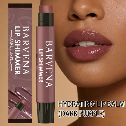 Moisturizing Lip Balm (dark ), For Dry Lips, Hydrating, Hydrate, Multi-Color Moisturizer, Moisture, Long-Lasting Hydration, Portable Daily Lip Care, Best Gift, 24-Hour Durability, Glossy Juicy Lip