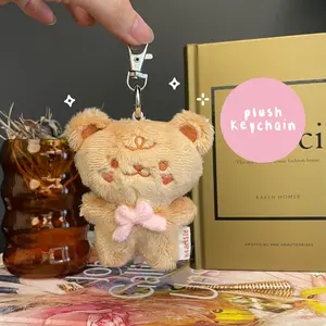 Choco Bear Plush Keychain