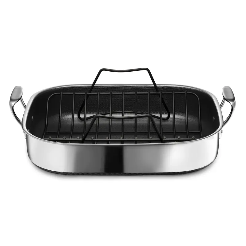 HexClad Hybrid Roasting Pans with Rack