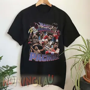 Manny Pacquiao Shirt 90s Vintage X Bootleg Style Rap Tee Retro Shirt Oversized Graphic Tee Tshirt Retro Manny Pacquiao Shirt Menswear T-Shirt