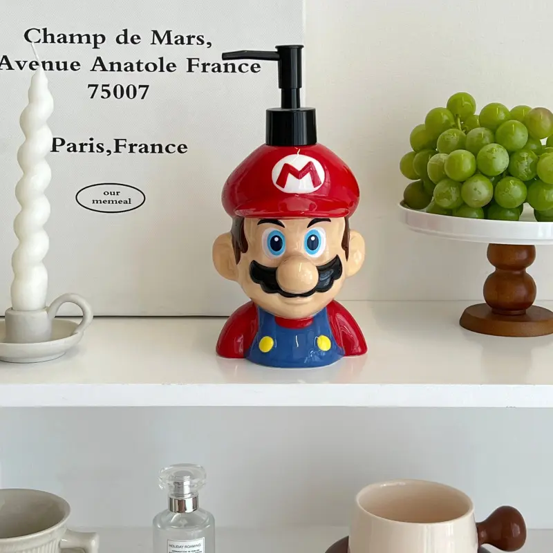 2. Mario: Height 21cm, Length 10cm, Width 12cm