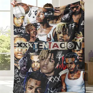 Xxxtentacion Cozy Blanket for Home Decor Soft Warm Stylish Design with CuteAesthetic Patterns Perfect for Bedroom Couch Travel Outdoor Use Suitable As A Gift