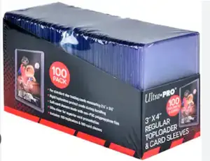 Trading Card sleeves and top loaders 100 count