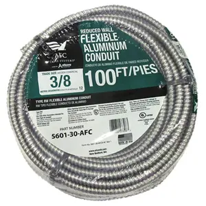 212 MAIN AFC Cable Systems Reduced Wall Aluminum Conduit Coiled Cable, 5601-30-AFC Model, 0.38 in. x 100 ft. Coil Form