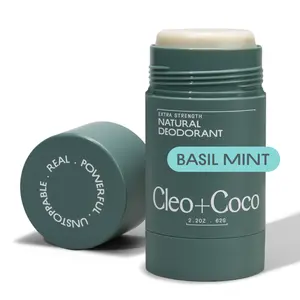 Cleo+Coco Natural Deodorant Basil Mint 2.2 oz.