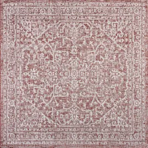 Malta Bohemian Medallion Textured Weave Indoor/outdoor Square Rug Malta Bohemian Medallion Textured Weave Indoor/outdoor Square Rug