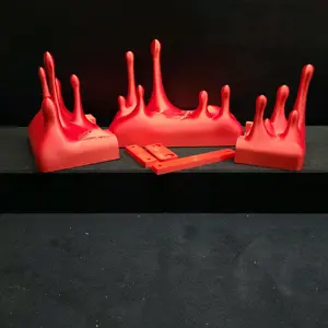 Display Shelf Floating Drip And Honeycomb