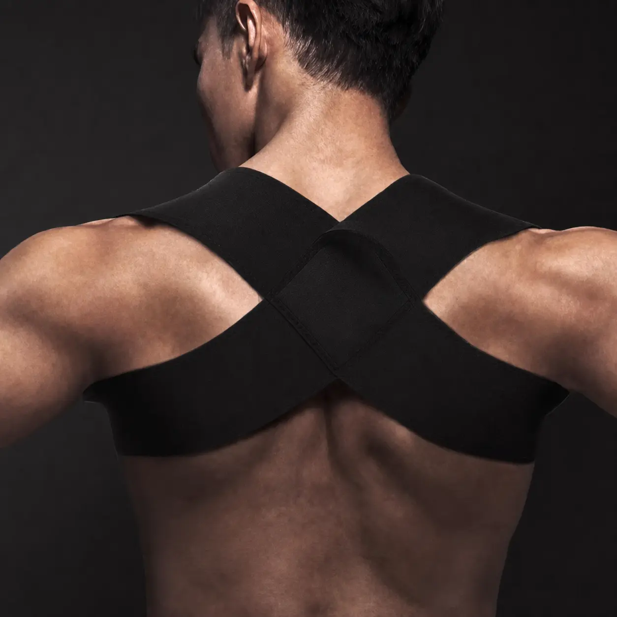 Adjustable Posture Corrector for Men & Women – Breathable Back Support Brace for Shoulder Alignment, Workouts & Daily Wear