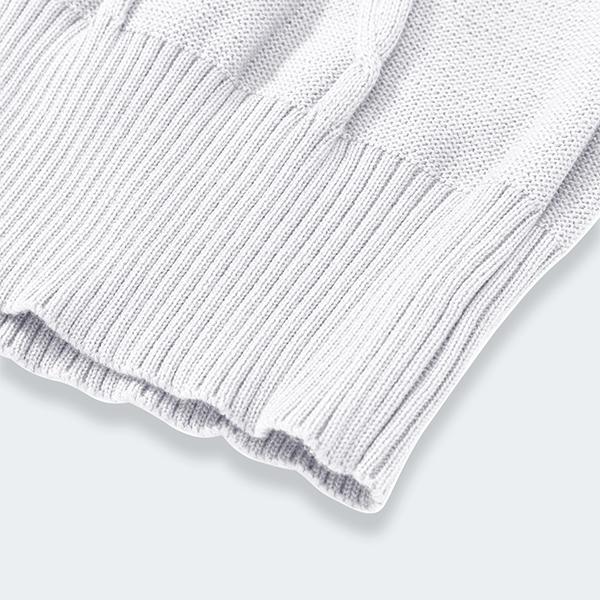 Men's winter long sleeved high neck knitted warm solid color base sweater for autumn and winter, trendy and versatile high street clothes for men