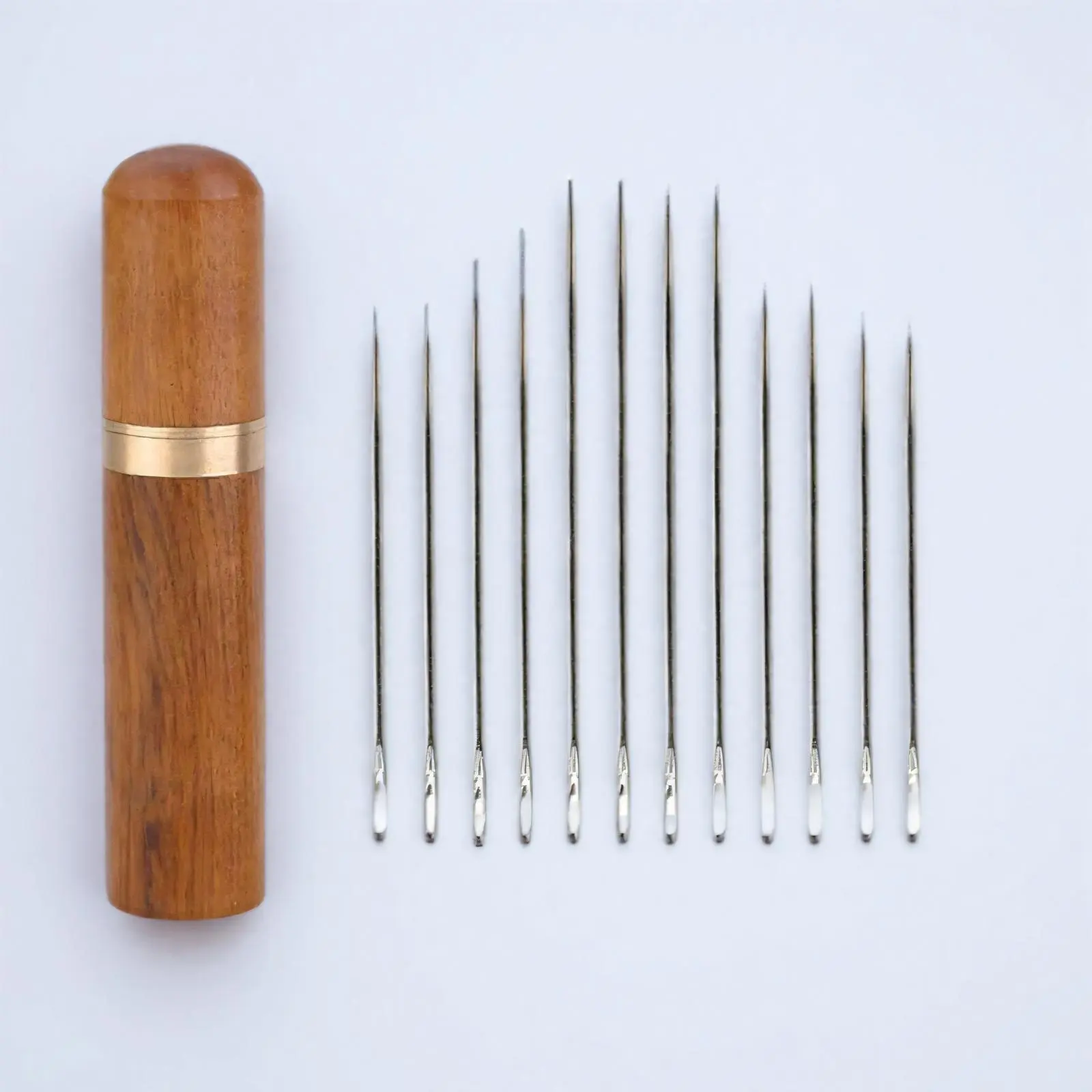 Stainless Steel Sewing Needle Set, Multifunctional Sewing Tool Combination, Sewing Supplies, Sewing Essentials, Embroidery Needle Crafts Kit, Wear-resistant & Anti-corrosion Precision Piercing Needle Set, Needles For Hand Sewing