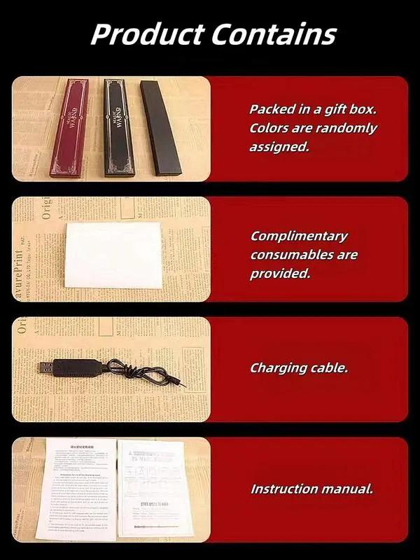 Magic wand, real magic wand, amazing effect reproduction, Halloween role play, tools, stick costume, role play party Dumbledore Props