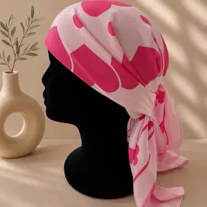 WRAPD Cotton Candy Square Scarf