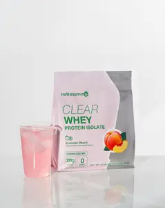 Nutrasumma Clear Whey Protein Isolate 1.2 lbs - Summer Peach Flavor
