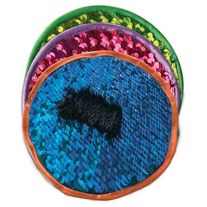 212 MAIN Iridescent Scaly Maze Discs - Pack of 3 Sequined Tactile Fun Pet Toy, Sensory Play Accessory for Dogs & Cats
