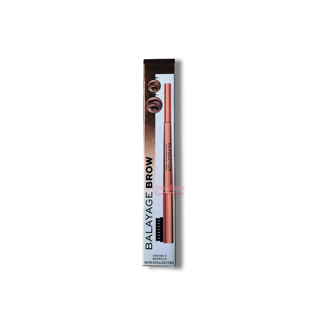 Revolution - Balayage Brow Dual Sided Pencil (Brown) - 0.013 oz/ 0.38g