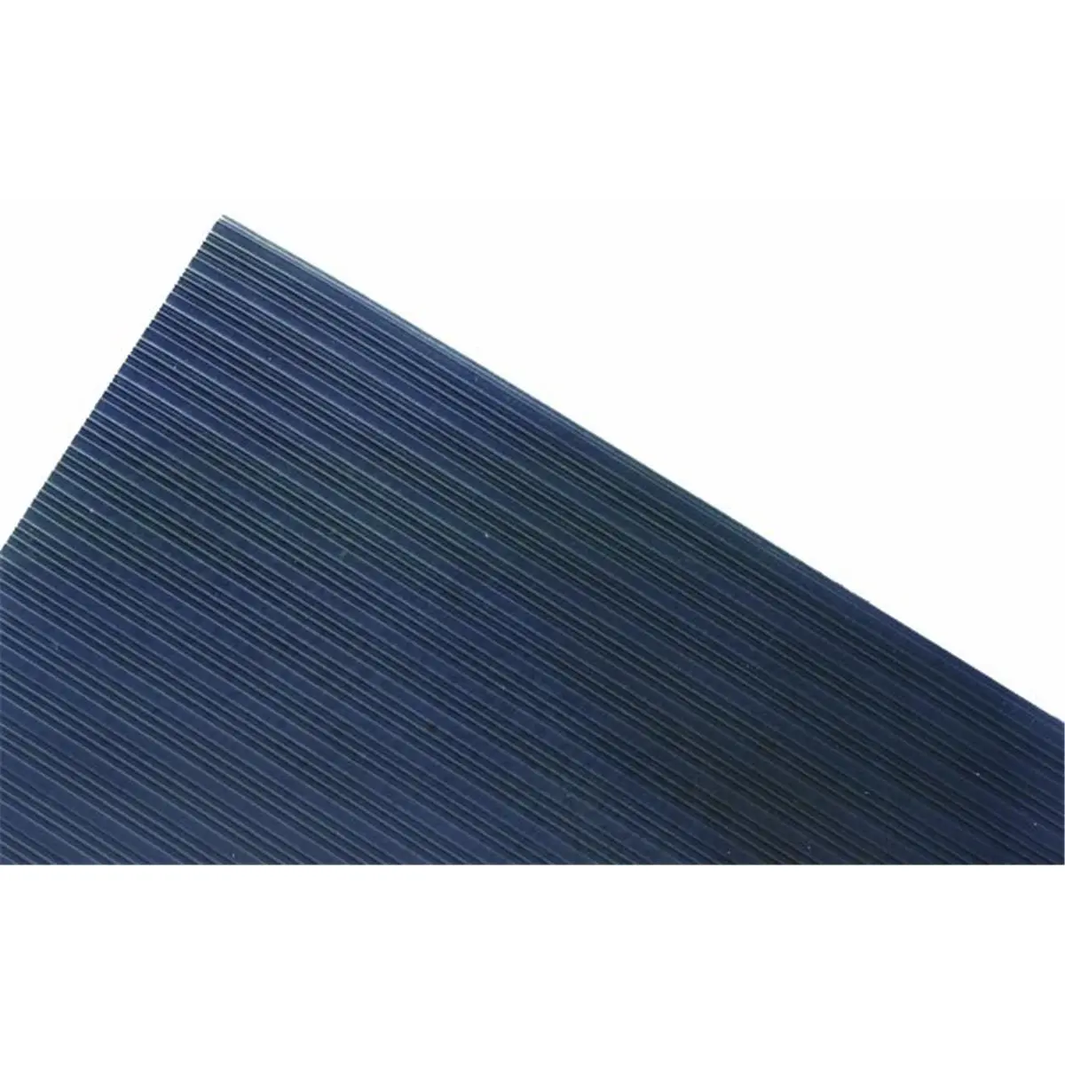 Durable Corporation Industrial Sof-Spun Anti-Fatigue Vinyl Sponge Mat, 36x27x0.375 In Corrugated, Stain-Resistant, Waterproof, Model 575S2736BK, Indoor Area Rugs for Assembly Lines & Workstations