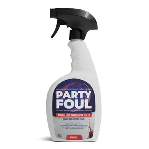 Party Foul 16 oz. PFAS-Free Indoor/Outdoor Invisible Sealer for Granite & Marble Counter Tops and Tile & Grout Bathrooms